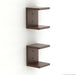 Alvin Book Shelf  (Set of 2) |Wenge