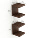 Alvin Book Shelf  (Set of 2) |Wenge