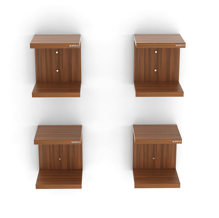 Alvin Book Shelf (Set of 4) |Walnut