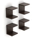 Alvin Book Shelf (Set of 4) |Wenge