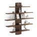 Caselle Display Shelf (5 Shelves) |Wenge