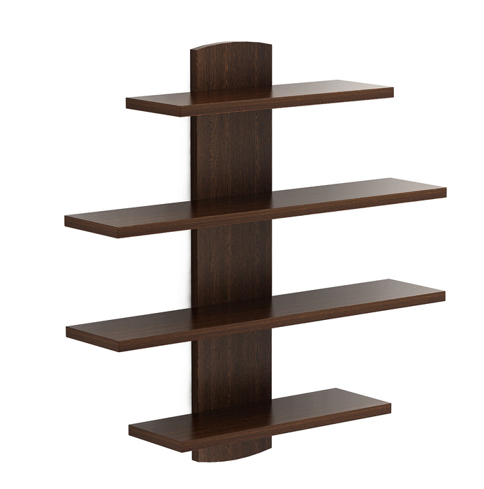 Caselle Wall Shelf 4 shelves |Wenge