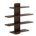 Caselle Wall Shelf 4 shelves |Wenge