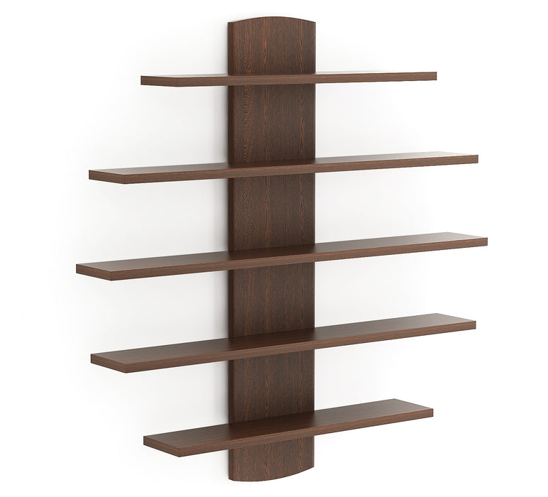 Caselle Display Shelf (5 Shelves) |Wenge