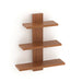 Phelix Wall Shelf & Display Rack (Large) |Walnut