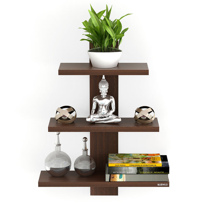 Phelix Wall Shelf & Display Rack (Large) |Wenge