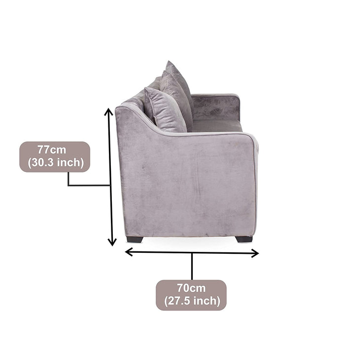 Ellane 3 Seater Sofa with Cushions