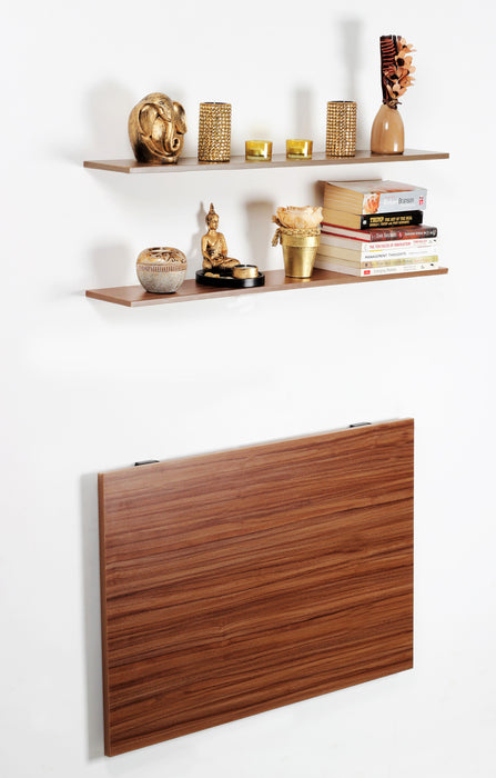 Hemming Wall/shelf Study Table |Walnut