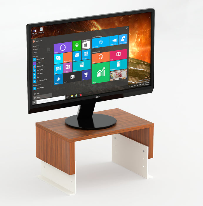 Norel Monitor Stand |Walnut