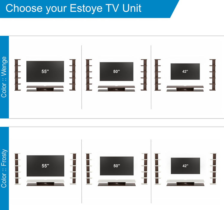 Estoye TV Unit,Ideal for Up to 50"