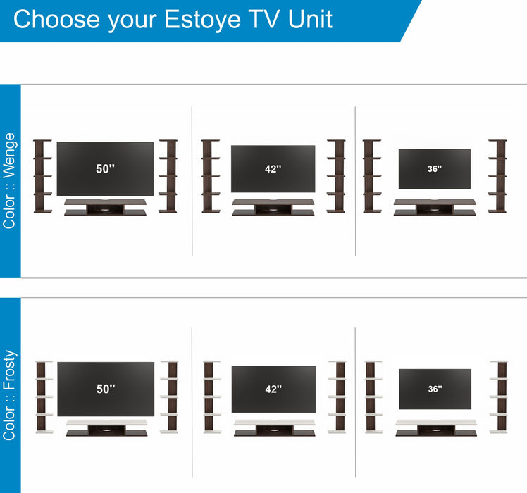 Estoye TV Unit, Ideal for Up to 42"