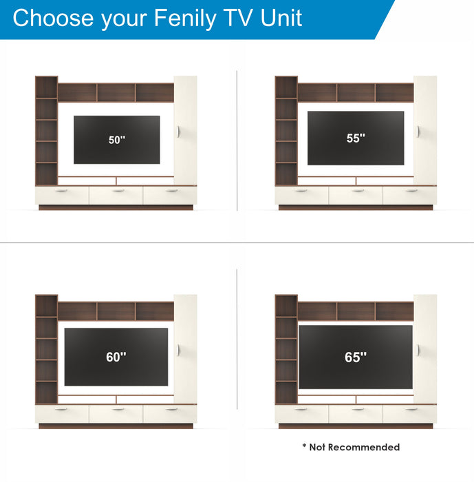 Fenily TV Unit |Walnut