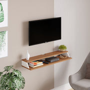 Maisy Set-top Box Large |Walnut & Frosty