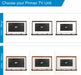 Primax Neo TV Unit, Ideal for Up to 55" |Walnut