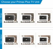 Primax Plus tv Unit Standard, Ideal for Up to 32" |Wenge & Frosty