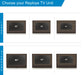 Reyloye TV Unit,Ideal for up to 55" |Wenge
