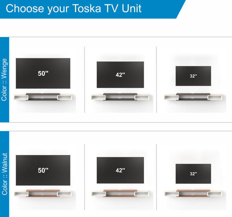 Toska Slim Set Top Box - Large |Walnut & Frosty