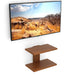 Stellar Plus Tv Wall Unit, Set Top Box Stand Wenge (Up to 32") |Walnut