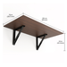 Hemming 4 Dining Table |Wenge