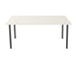 Bluewud Gustowe Engineered Wood Coffee / Center Table (Frosty White, Rectangular)
