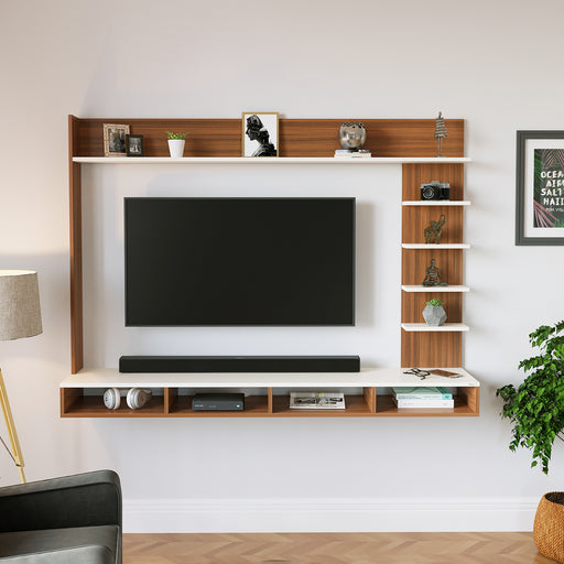 Primax Grande TV Unit, Ideal for Up to 55" |Walnut