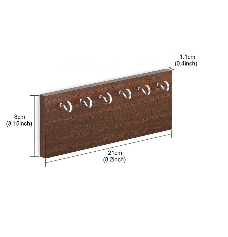 Wudville Key Holder |6 Hooks