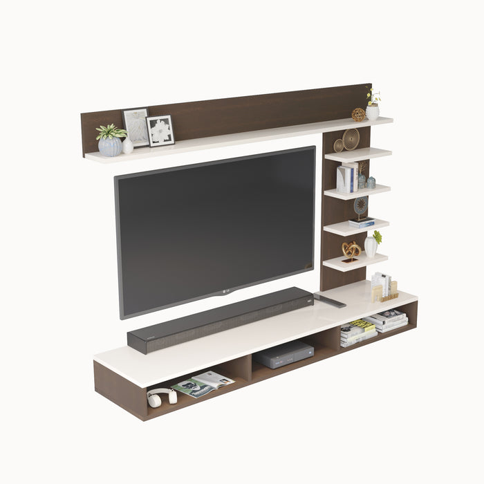 Primax Plus tv Unit Standard, Ideal for Up to 32" |Wenge & Frosty