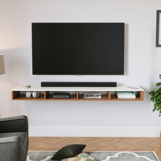 Primax Solo TV Unit, Ideal for Up to 60" |Walnut