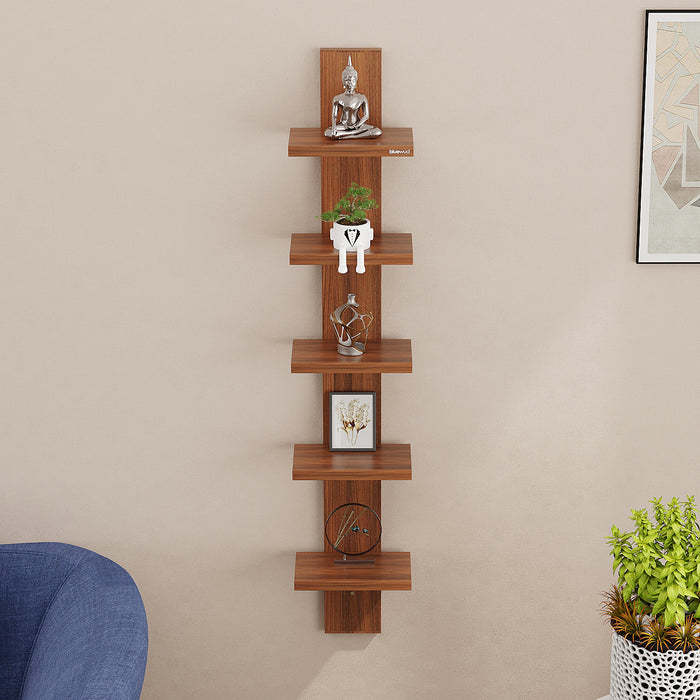 Louis Wall Decor Shelf |Walnut