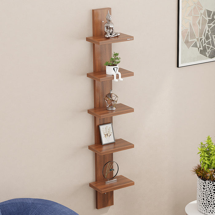 Louis Wall Decor Shelf |Walnut