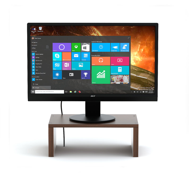 Wudville Wooden Monitor Stand