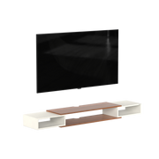 Toska Slim Set Top Box - Large |Walnut & Frosty