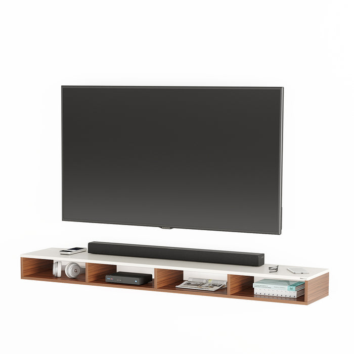 Primax Solo TV Unit, Ideal for Up to 60" |Walnut