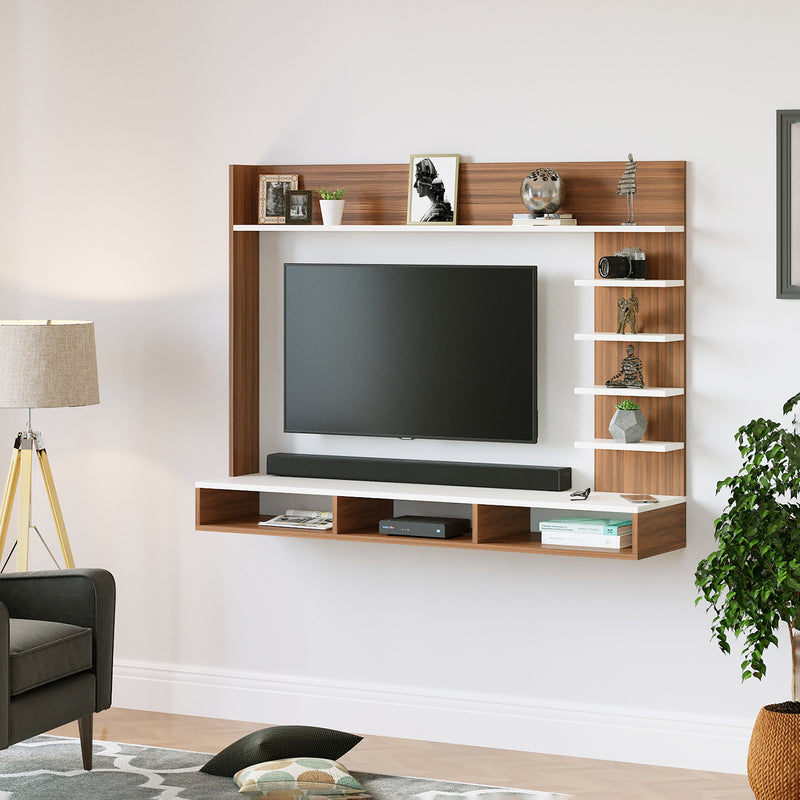 Primax Grande TV Unit, Ideal for Up to 42" |Walnut