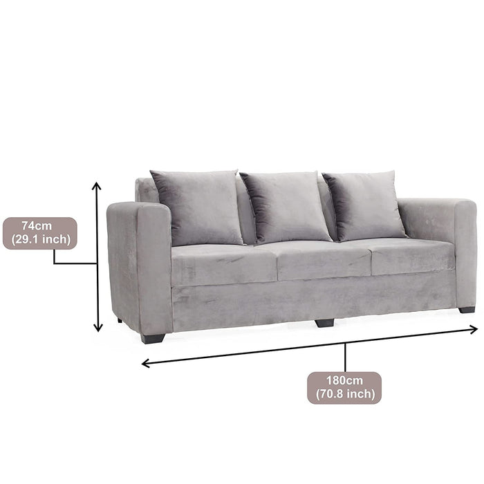 Noavis 3 Seater Sofa with Cushions
