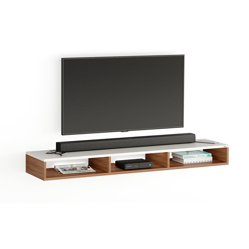 Primax Solo TV Unit, Ideal for Up to 50" |Walnut