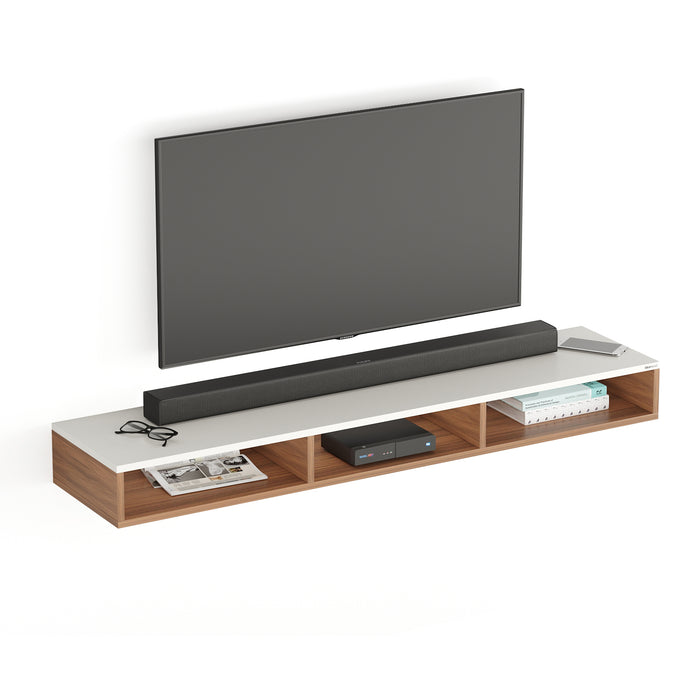 Primax Solo TV Unit, Ideal for Up to 50" |Walnut