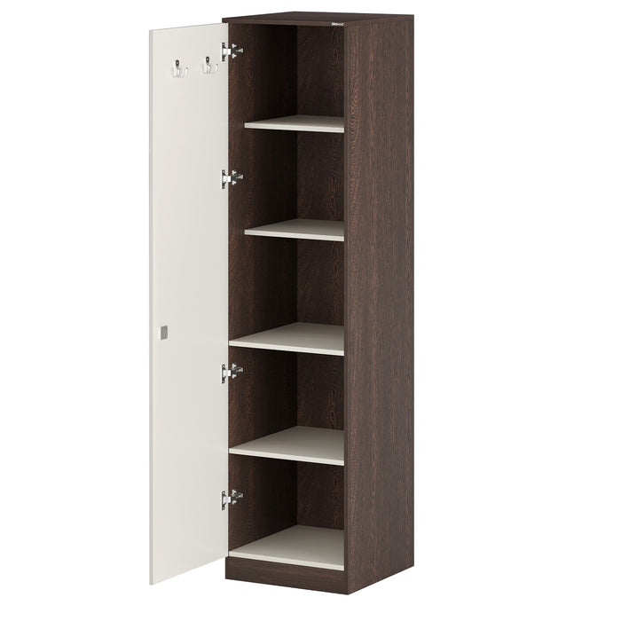 Andrie Single Door Wardrobe |Wenge